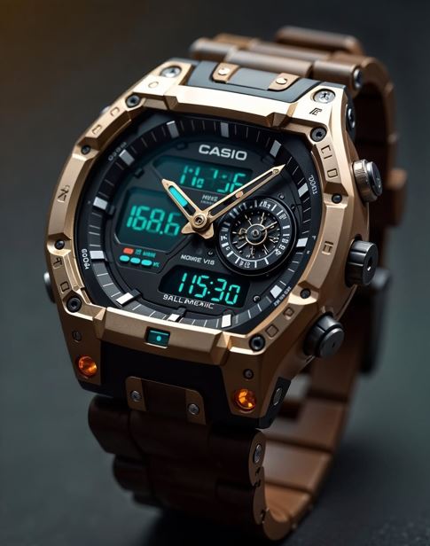 ADDB 12021K Digital-Analog Watch